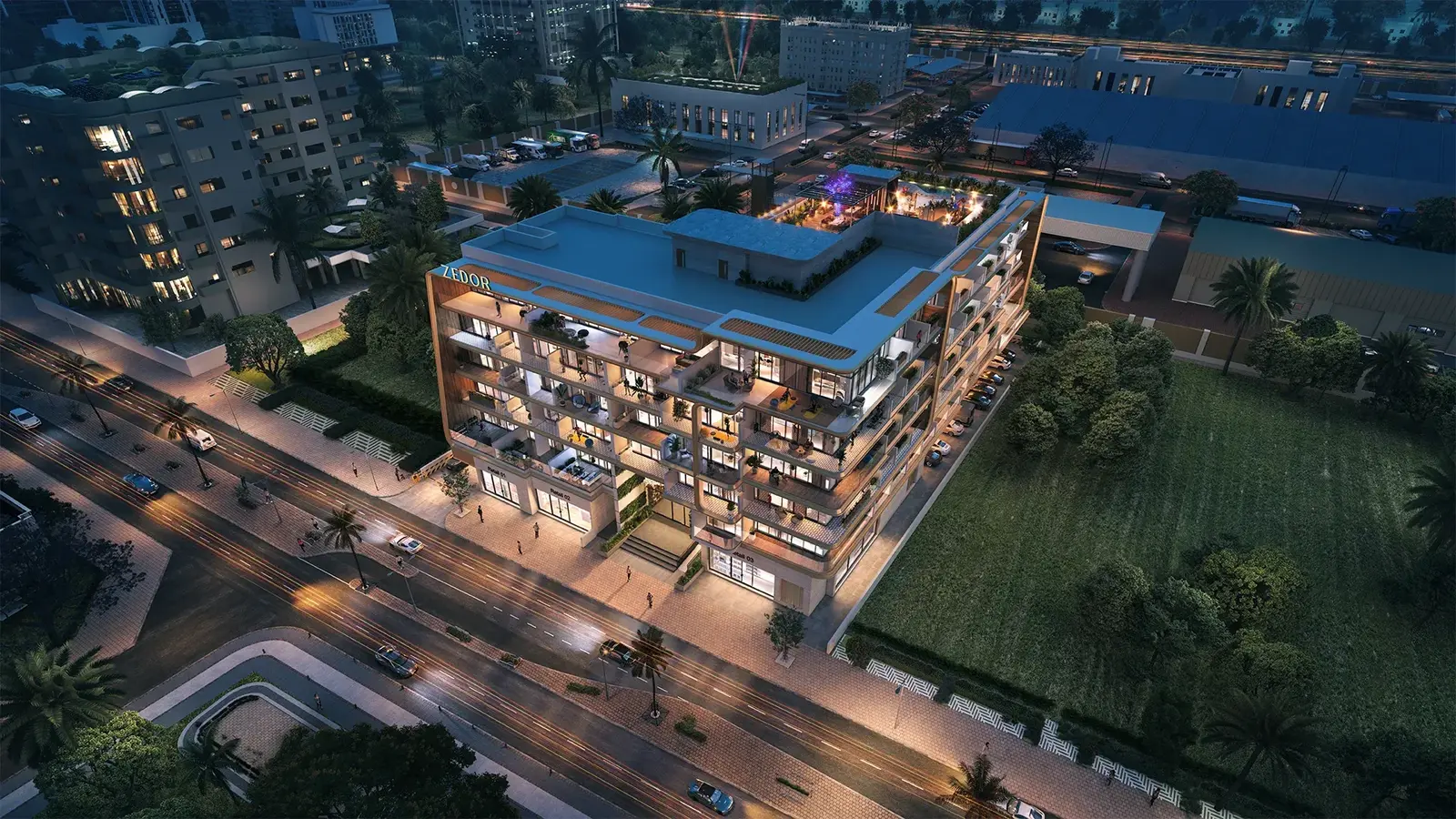 Ventana Residences in Dubai International City by Zedor Developments - Exterior Image 4