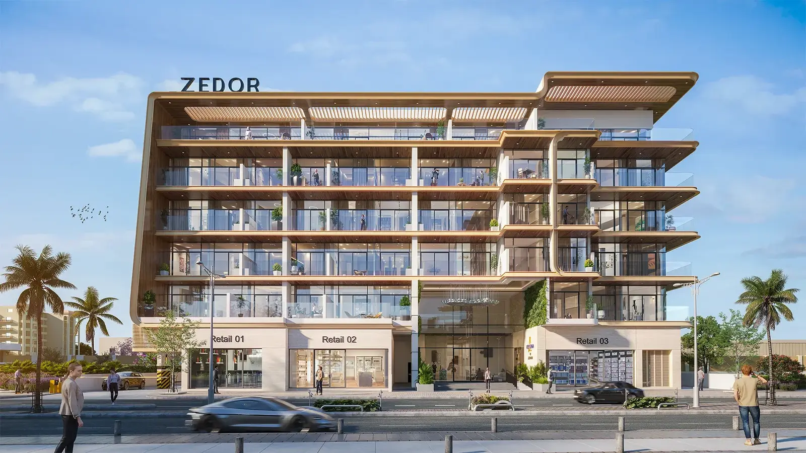 Ventana Residences in Dubai International City by Zedor Developments - Exterior Image 6