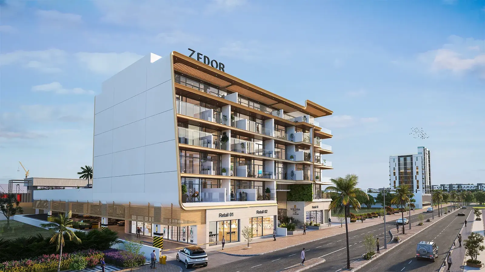 Ventana Residences in Dubai International City by Zedor Developments - Exterior Image 7