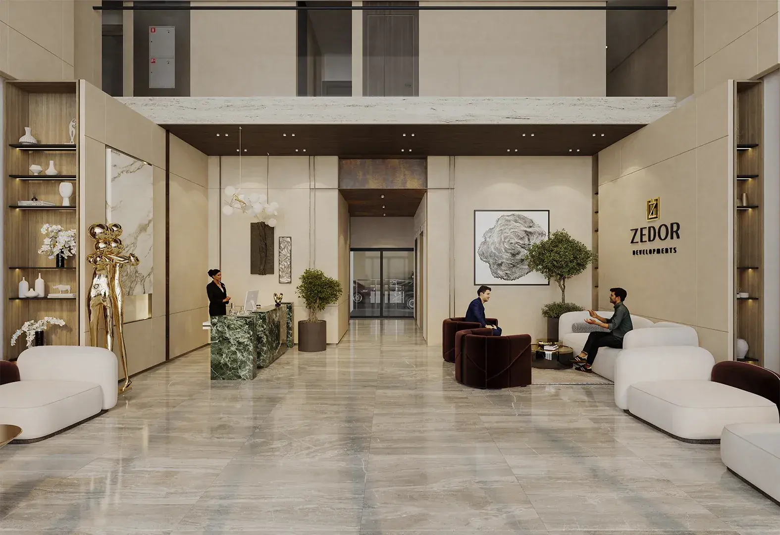 Ventana Residences in Dubai International City by Zedor Developments - Lobby Image 2