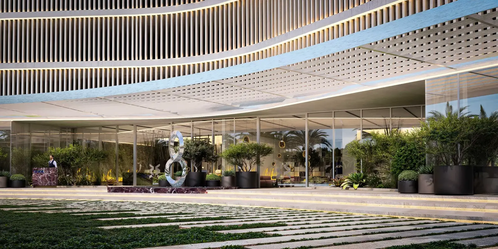 The WOW Tower in Dubai Land Residence by Mr. Eight Development - Exterior Image 5