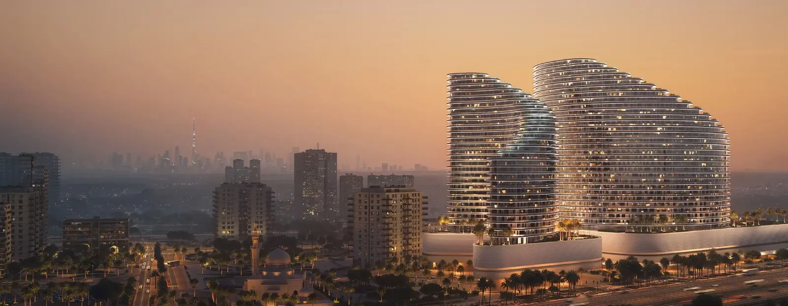 Binghatti Skyflame in Majan by Binghatti - Exterior Image 5
