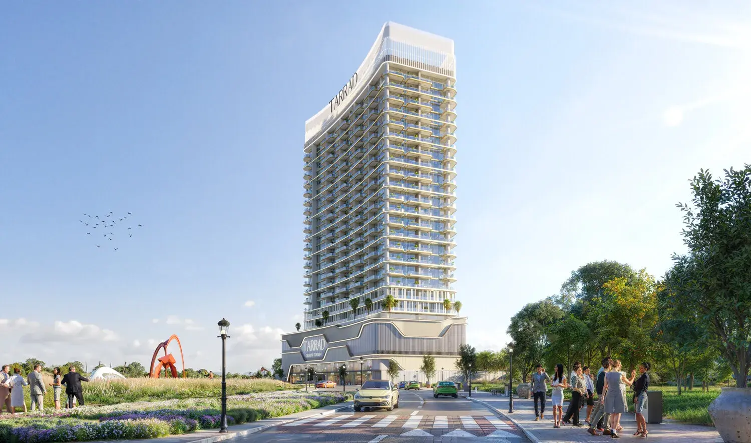 Celesto 4 in Dubai Land Residence by Tarrad Development - Exterior Image 3