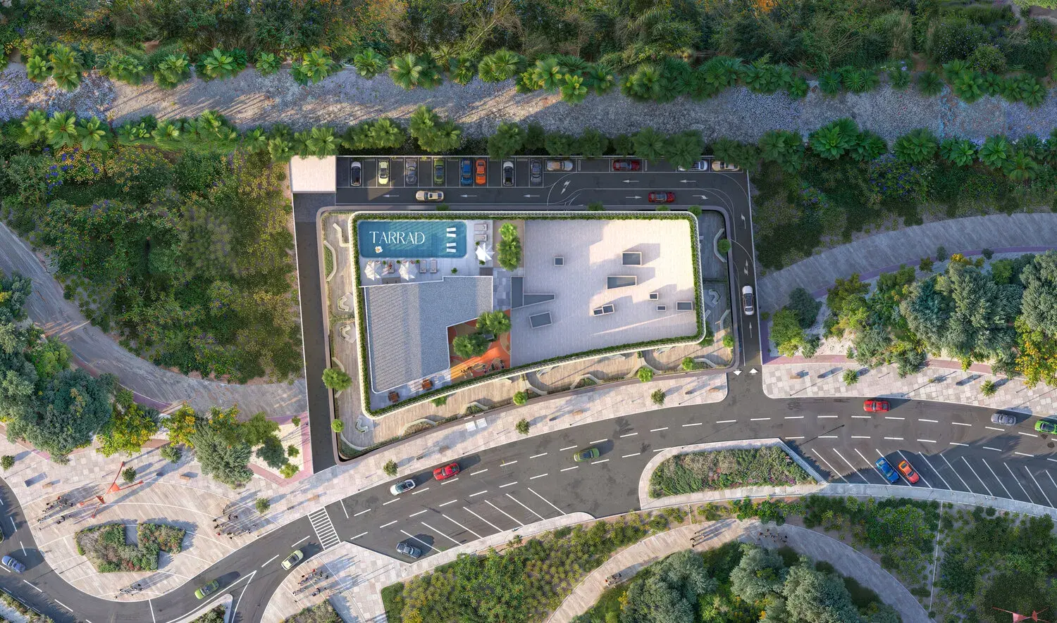 Celesto 4 in Dubai Land Residence by Tarrad Development - Exterior Image 5