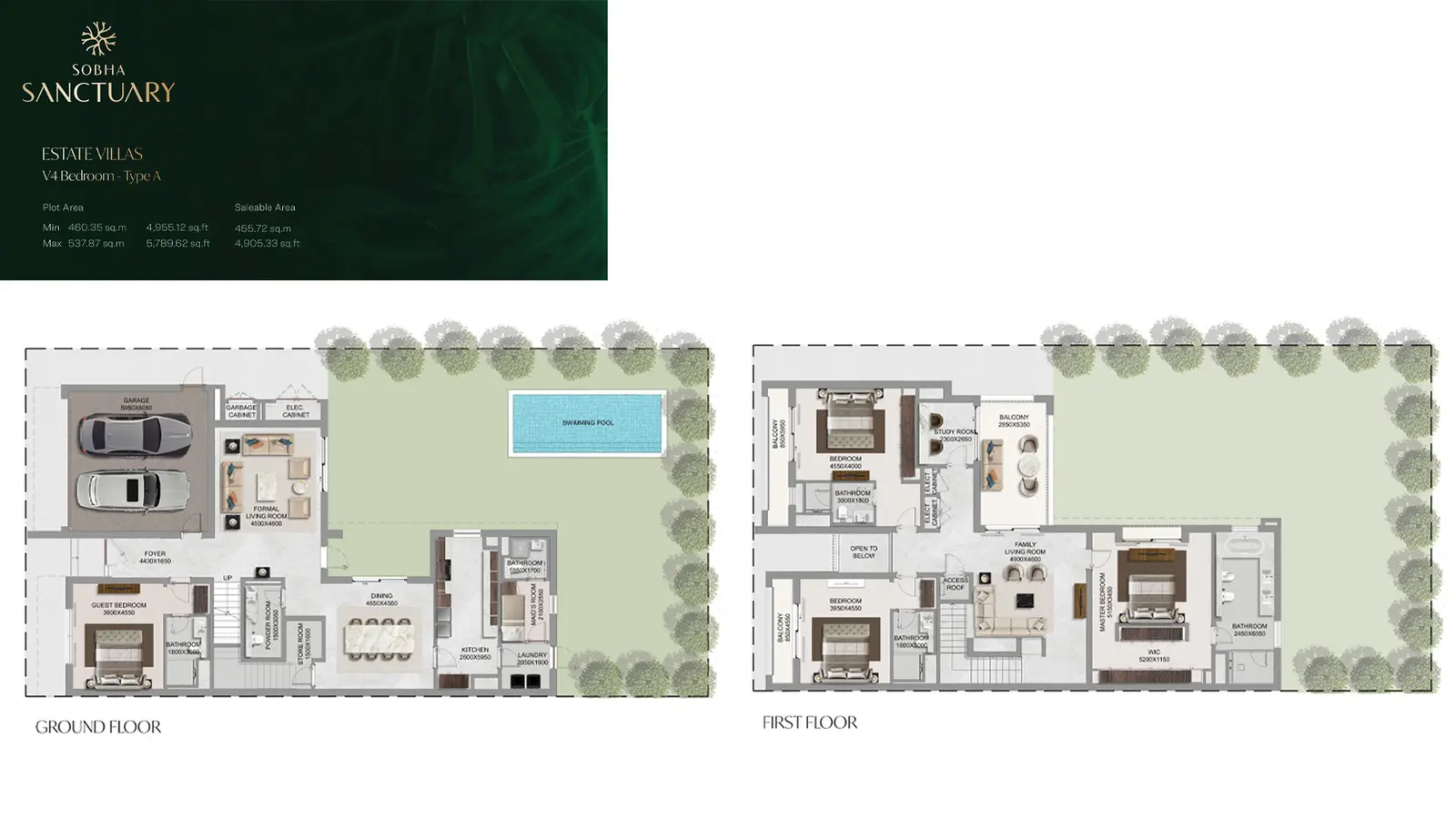4 bedrooms villa