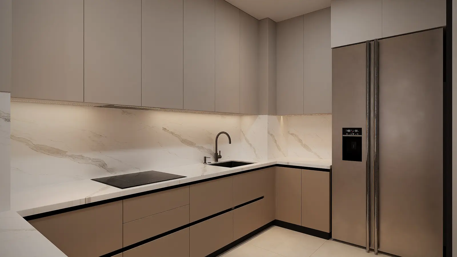 Bedroom interior Design design at Al Reeman Residences 01 development in Al Shamkha, Abu Dhabi.jpg