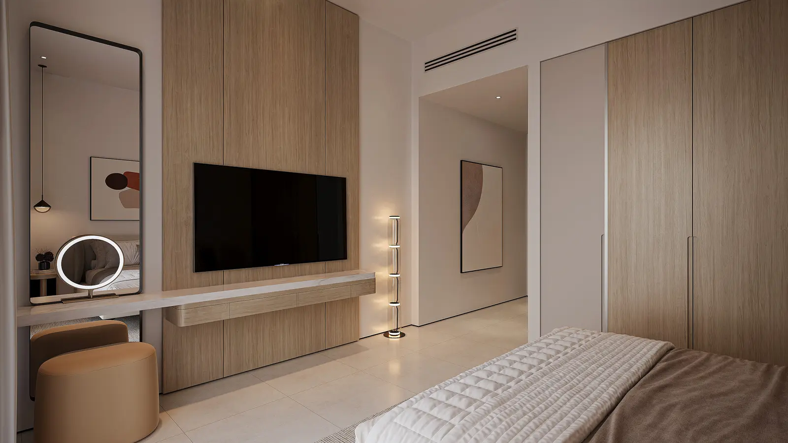 Kitchen 3 at Al Reeman Residences 01 development in Al Shamkha, Abu Dhabi.jpg