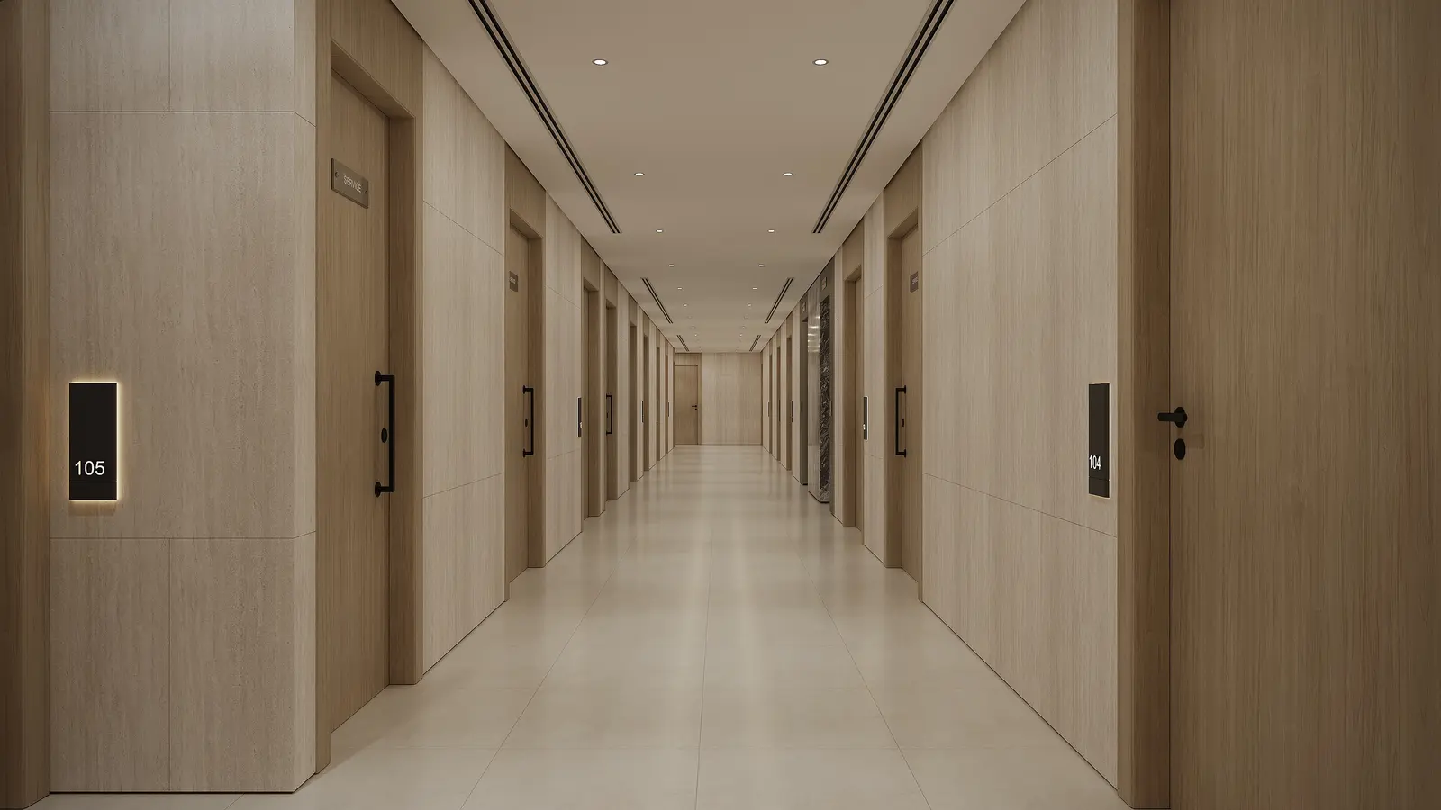 Lobby1 at Al Reeman Residences 01 development in Al Shamkha, Abu Dhabi.jpg