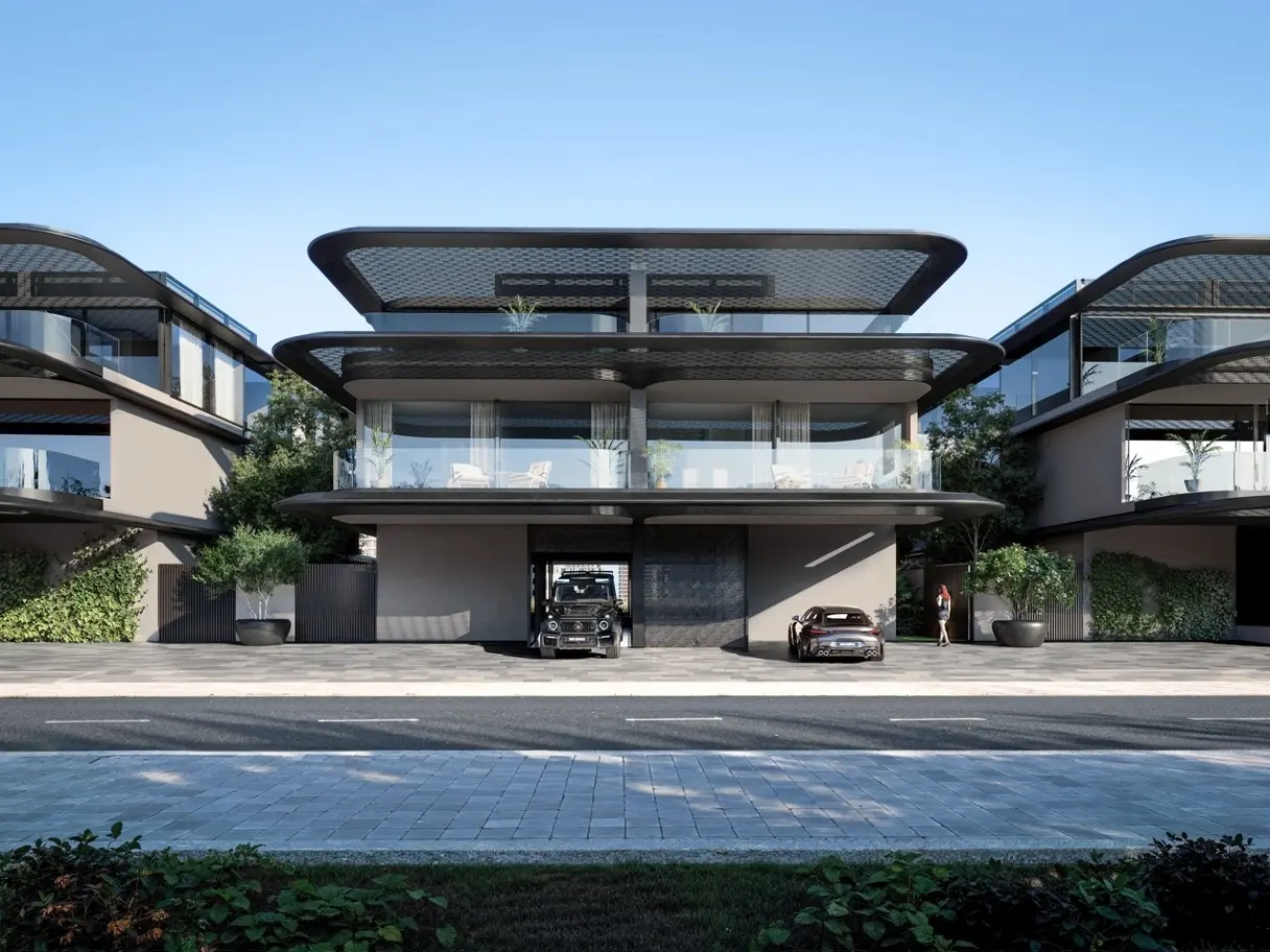 Beachfront exterior of Brabus Island Chapter Two community, Abu Dhabi