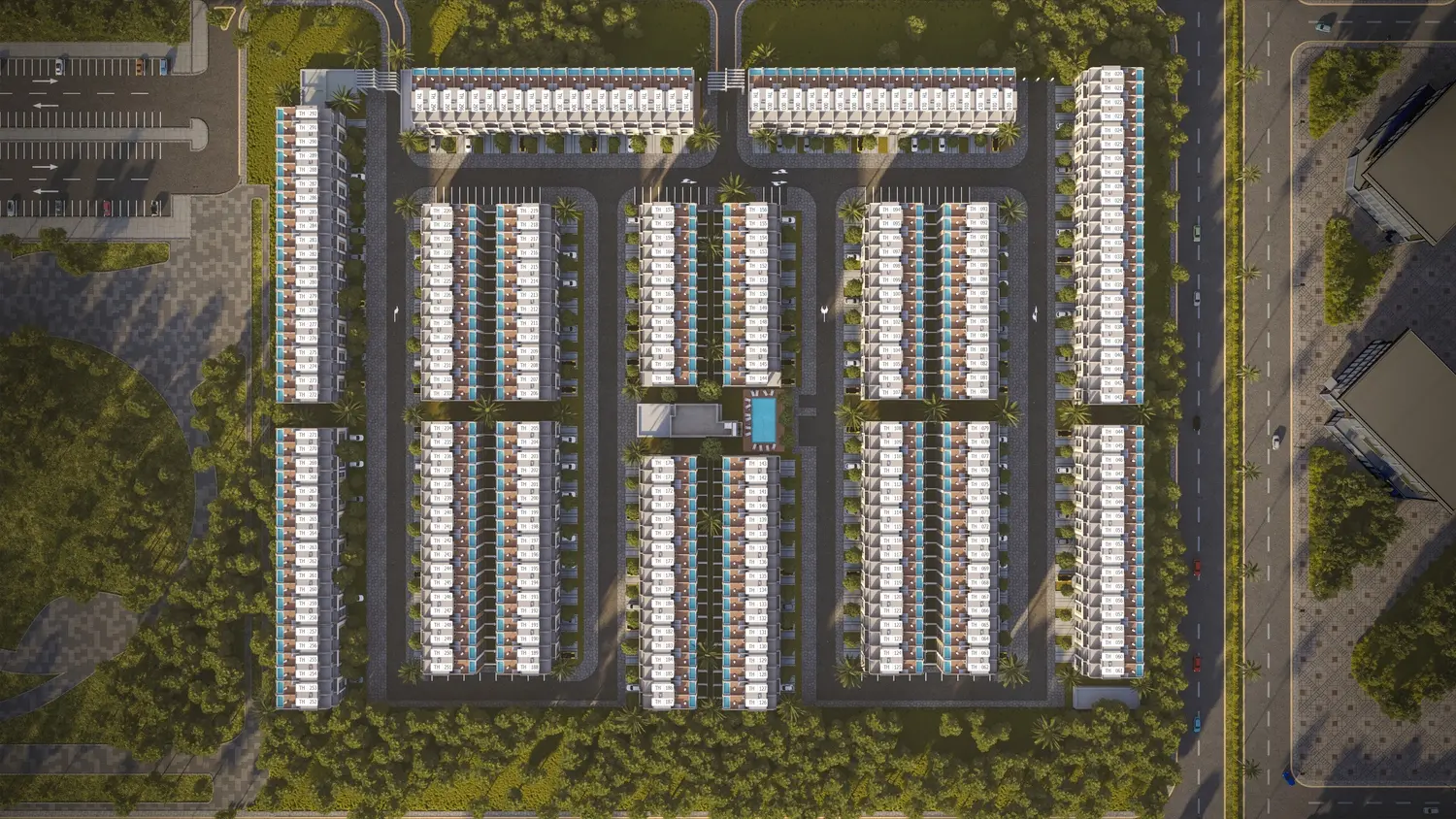 Reportage Village Khalifa City Master Plan
