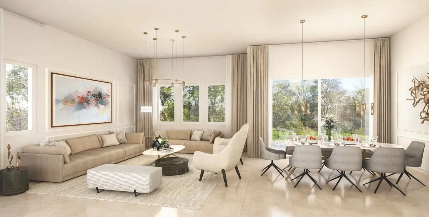 Bloom Living Cordoba master bedroom interior villa Zayed City Abu Dhabi
