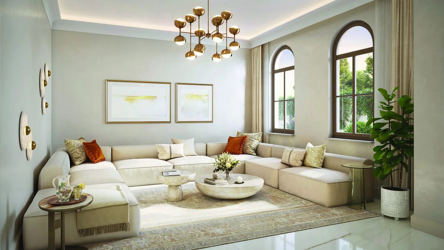 Bloom Living Almeria elegant bedroom with modern finishes and natural light