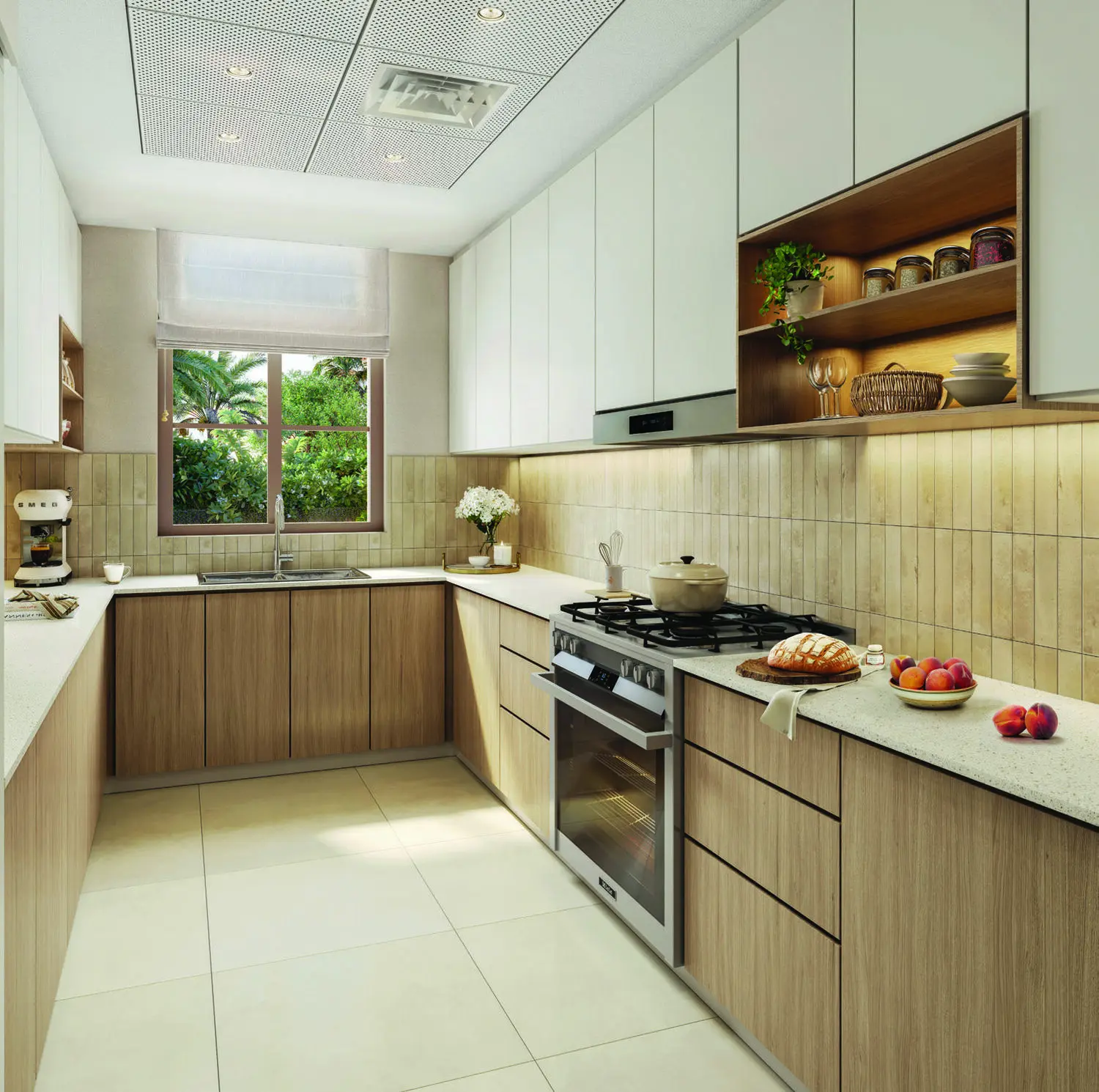 Bloom Living Almeria contemporary kitchen with premium cabinetry and modern finishes
