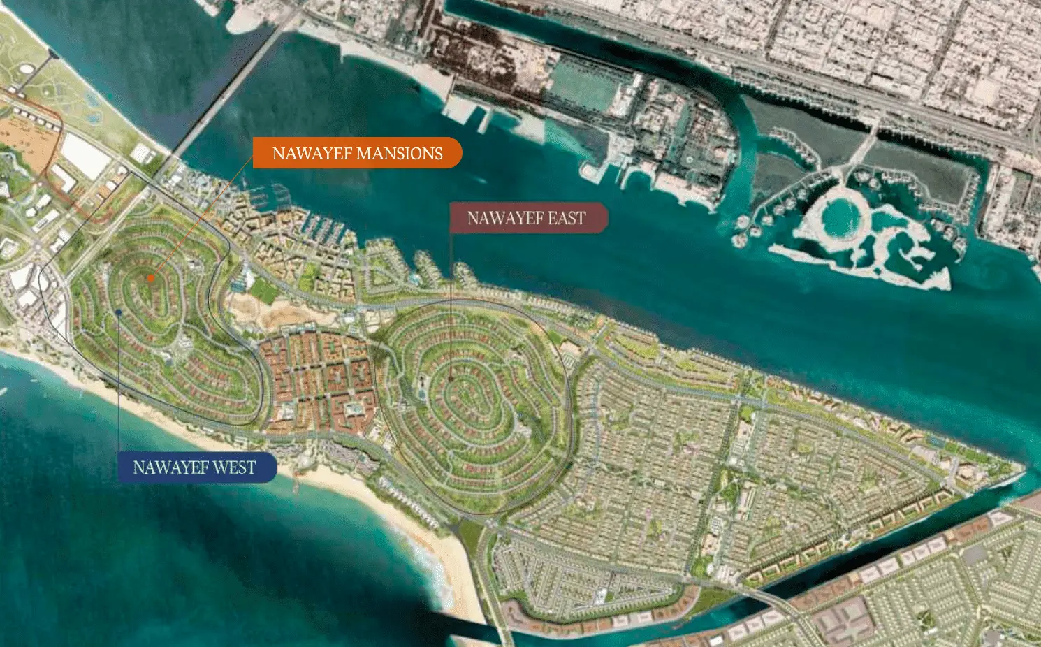 Nawayef Mansions master plan