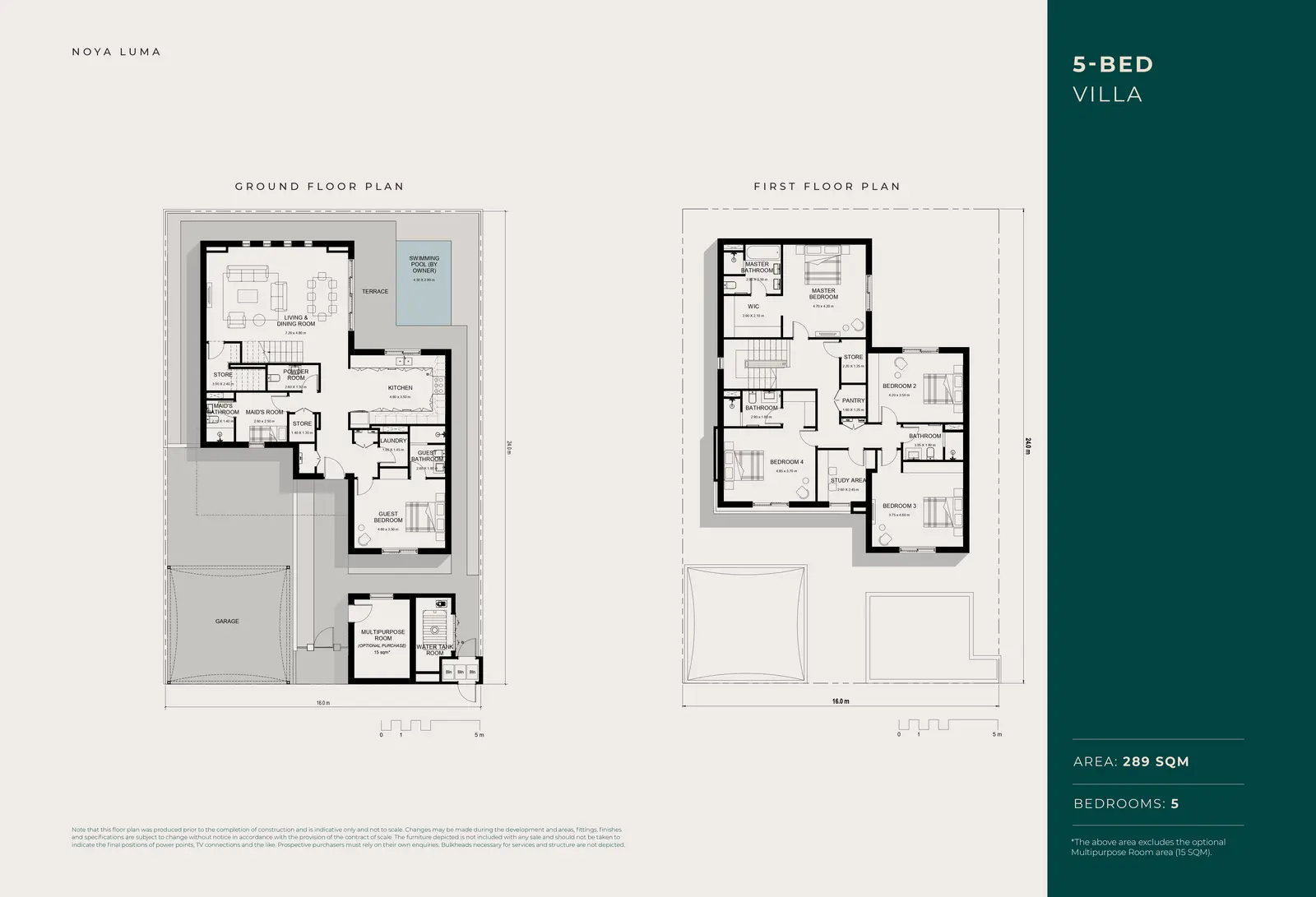 5 Bed Villa