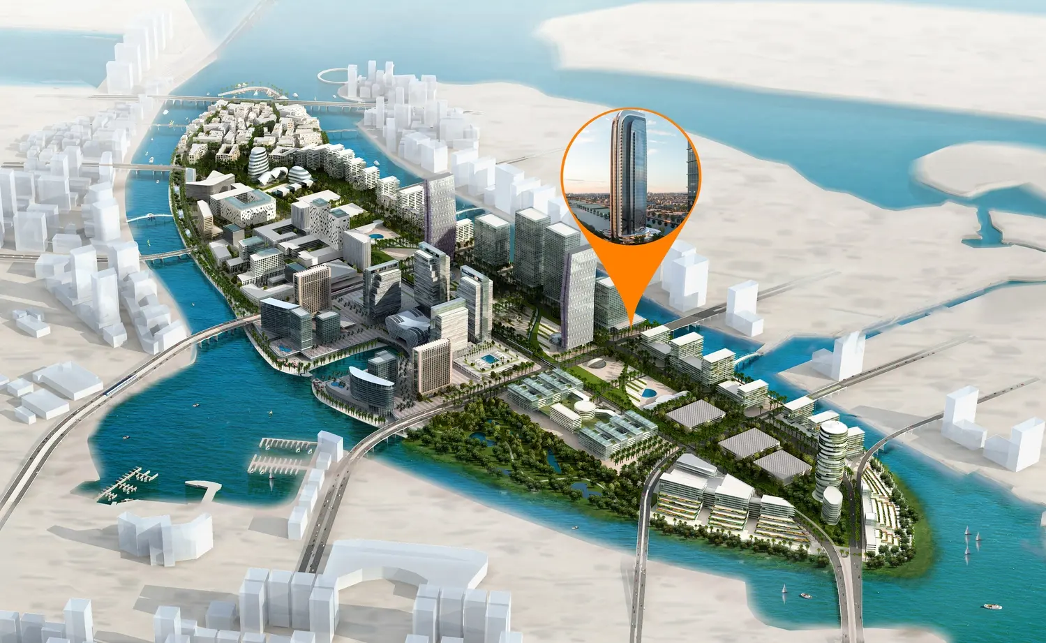W Residences by Taraf Master Plan