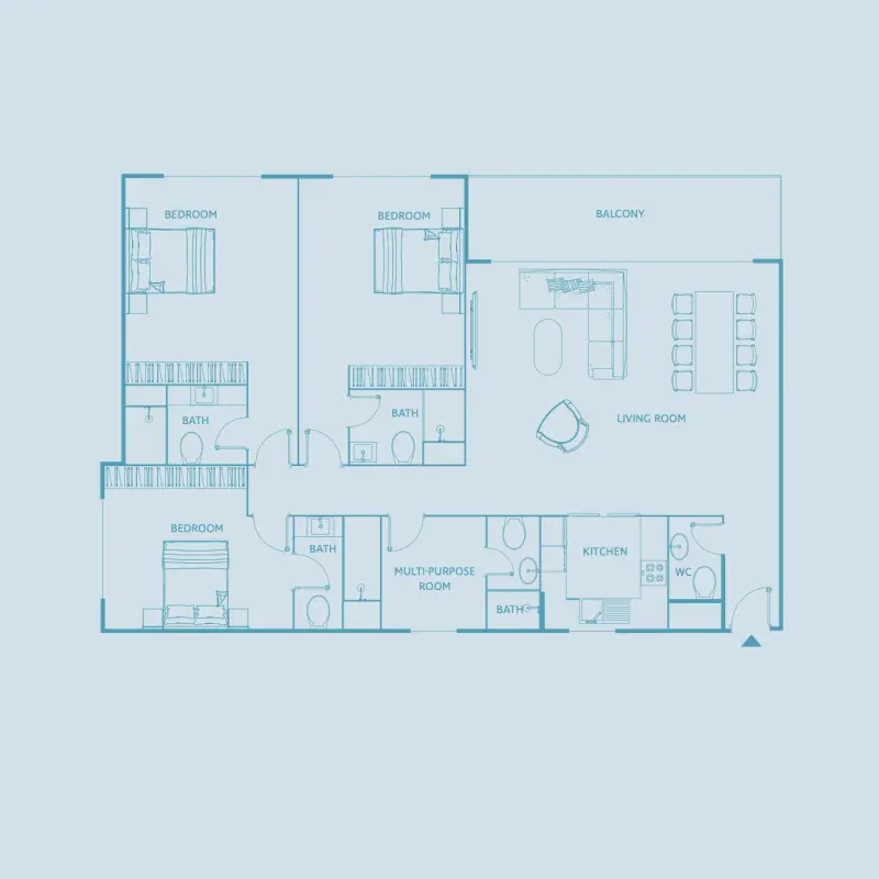 3 bedroom