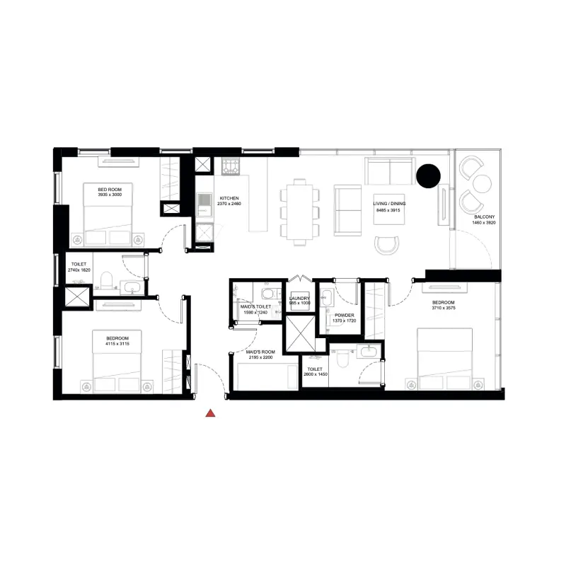 3 bedroom