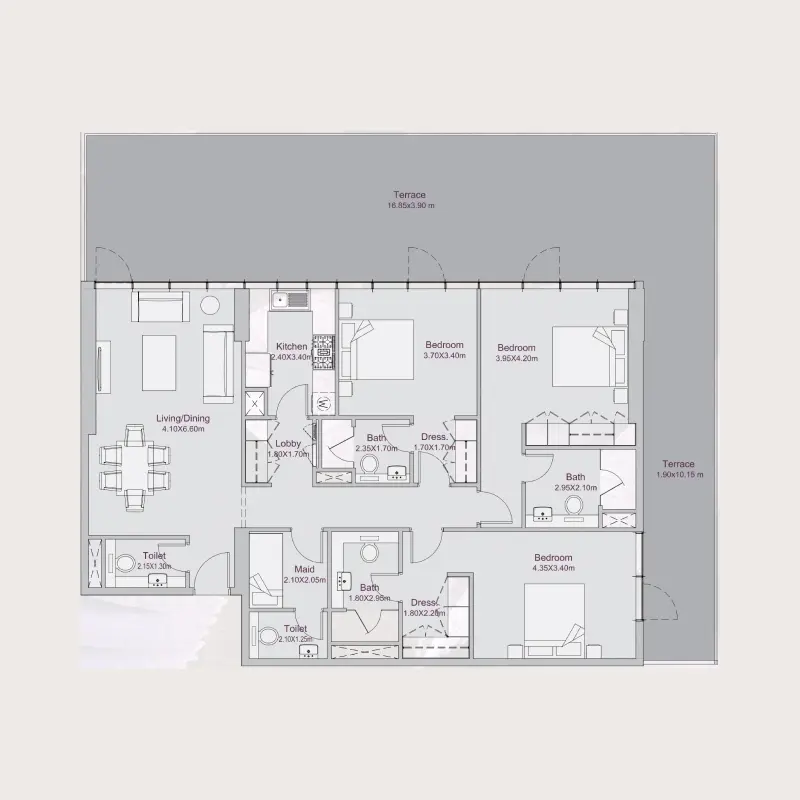 3 bedroom