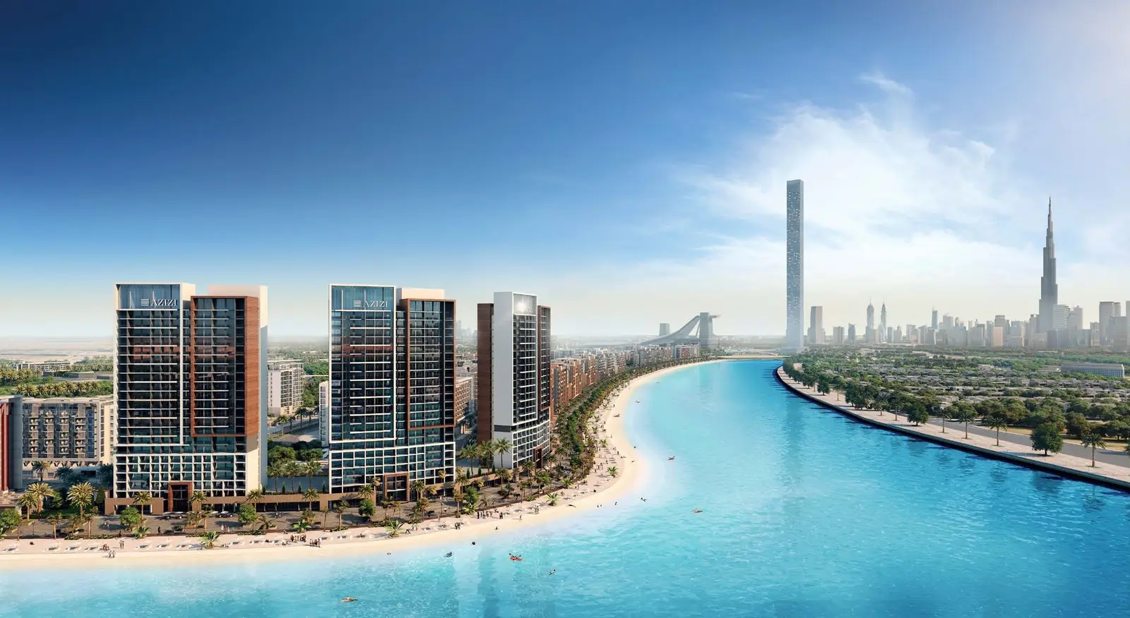 Riviera Beach Front in Mohammed Bin Rashid City (MBR) by Azizi - Exterior Image 2