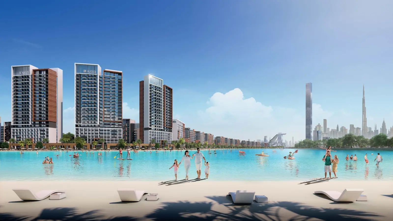 Riviera Beach Front in Mohammed Bin Rashid City (MBR) by Azizi - Exterior Image 3