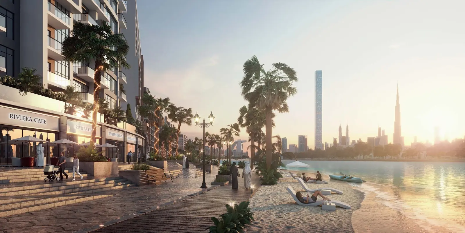 Riviera Beach Front in Mohammed Bin Rashid City (MBR) by Azizi - Exterior Image 4