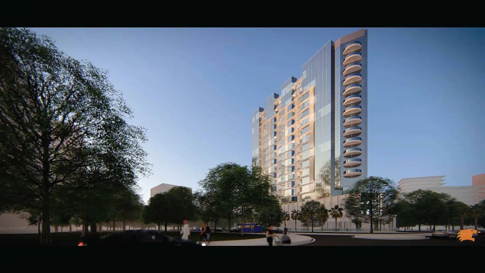 V Tower in Wadi Al Safa 5 by Tiger Group - Exterior Image 4