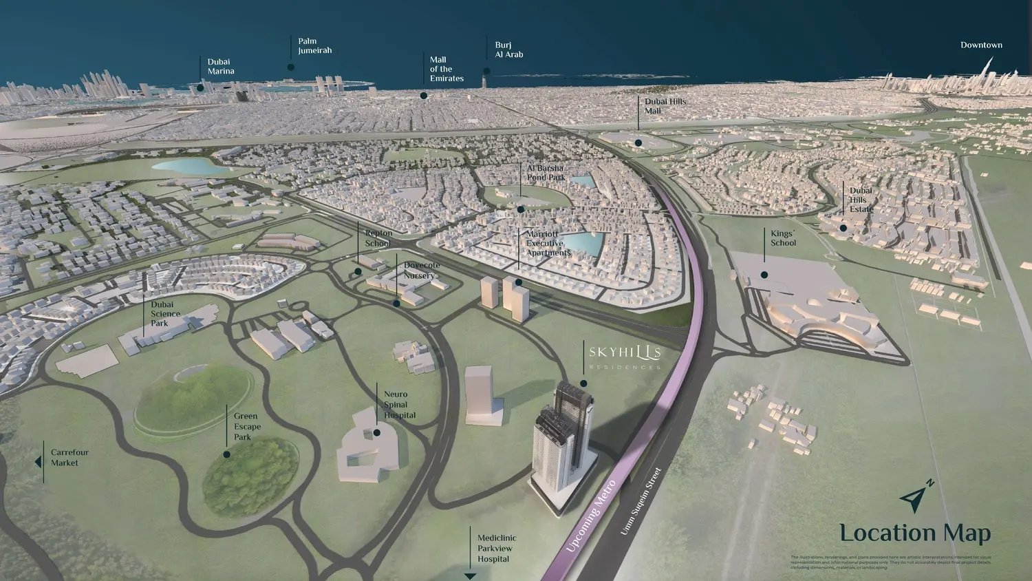 Sky Hills Residence Master Plan