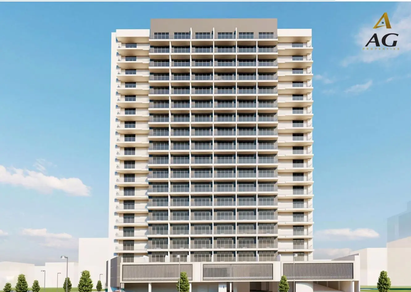 AG Square in Dubai Land Residence by AG Properties - Exterior Image 2
