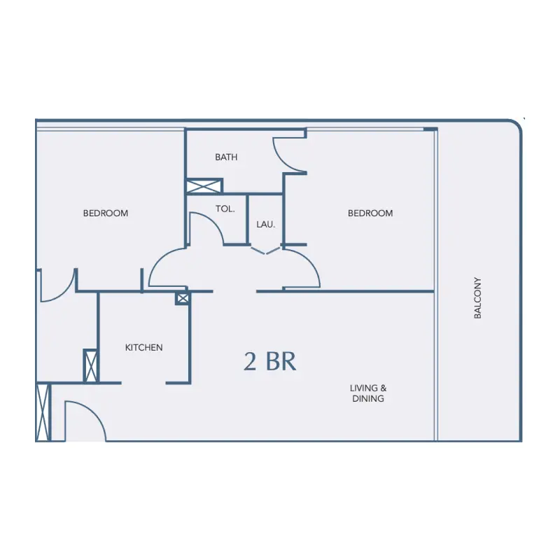 2 bedroom