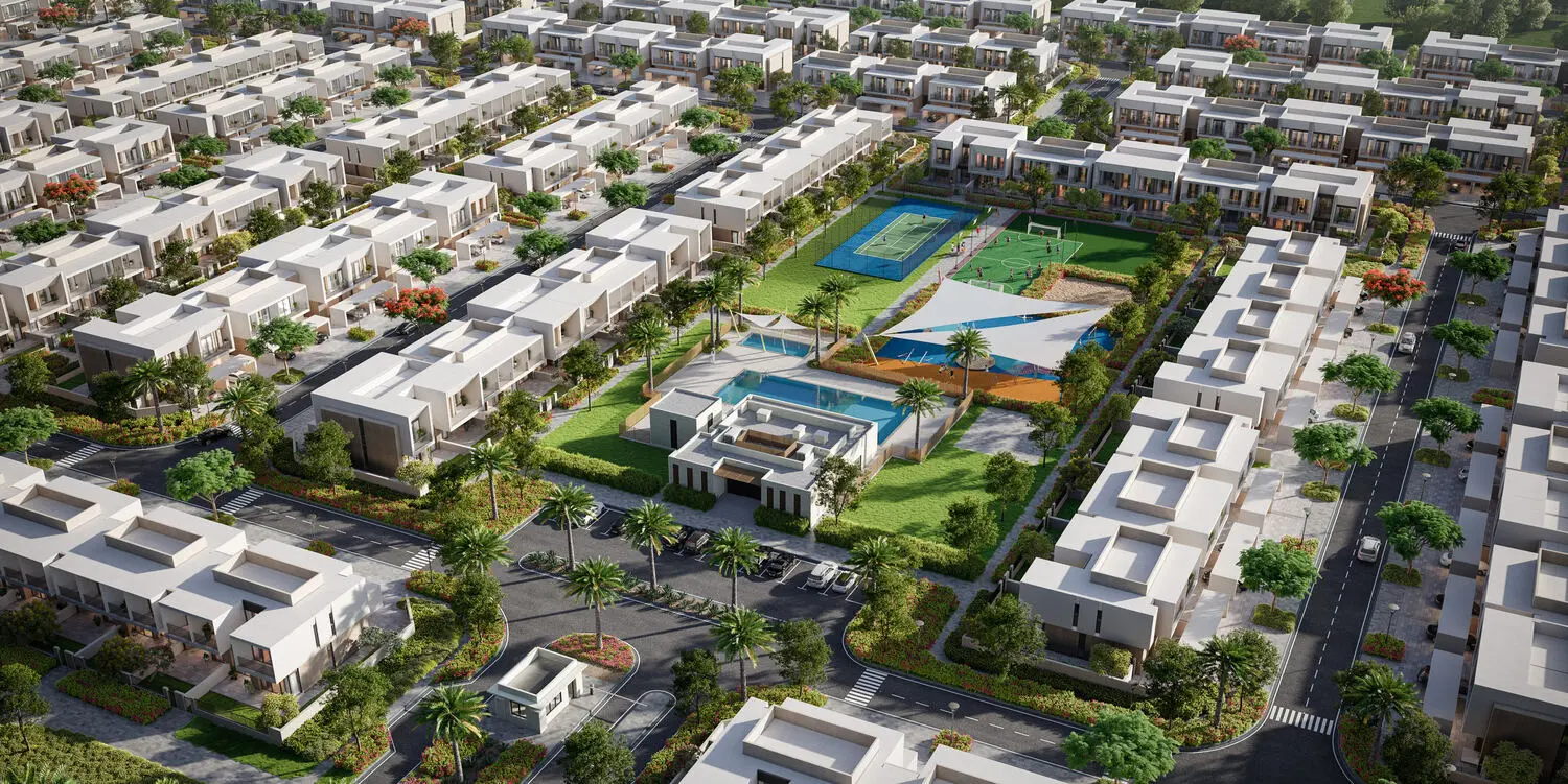 Maha Townhouses in Town Square by Nshama Group - Exterior Image 3