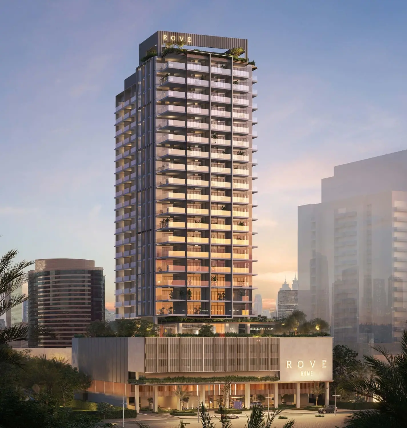 Rove Home Downtown in Downtown Dubai by Irth Development - Exterior Image 3
