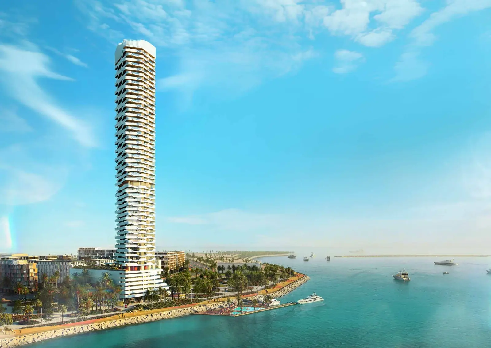 Coral Reef in Dubai Maritime City by DAMAC - Exterior Image 2