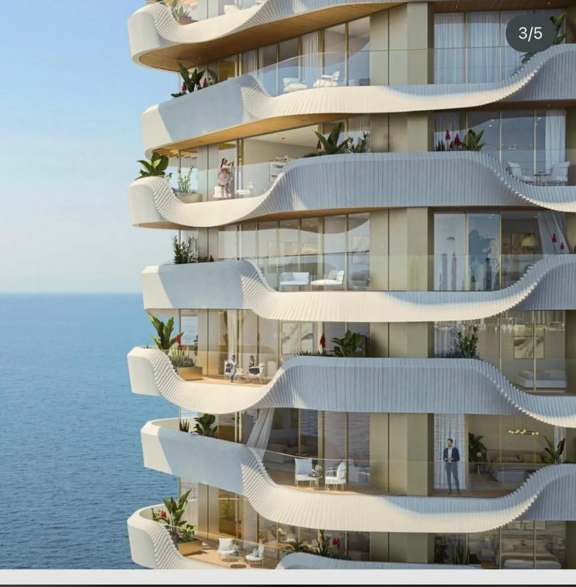 Coral Reef in Dubai Maritime City by DAMAC - Exterior Image 3