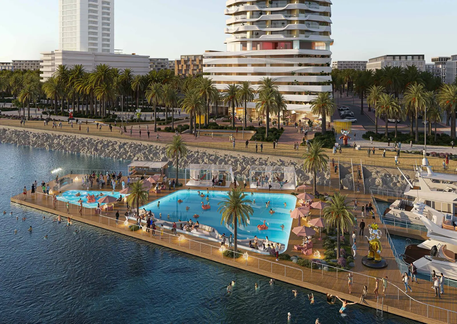 Coral Reef in Dubai Maritime City by DAMAC - Exterior Image 8