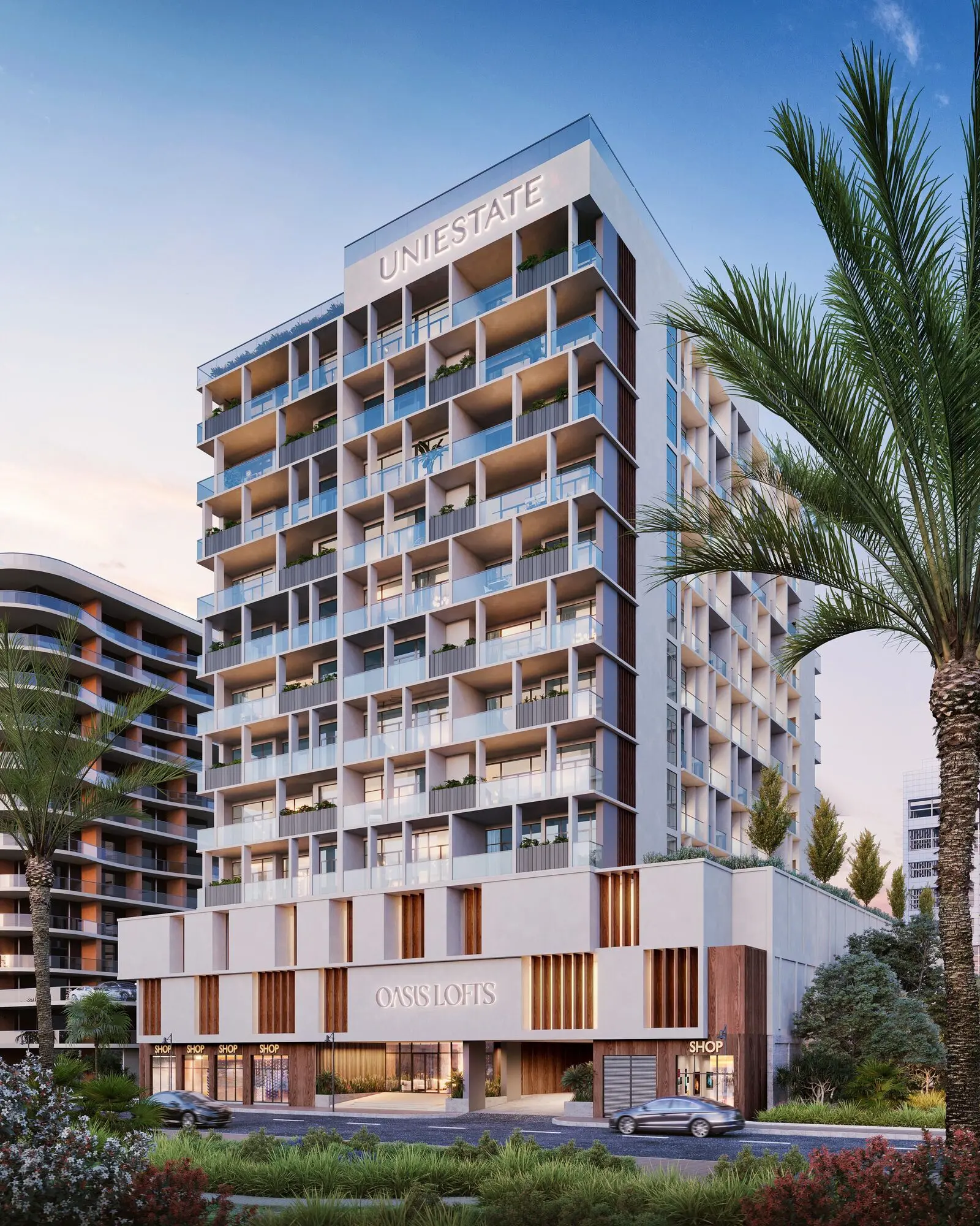 Oasis Lofts in Dubai Silicon Oasis by Uniestate Properties - Exterior Image 2