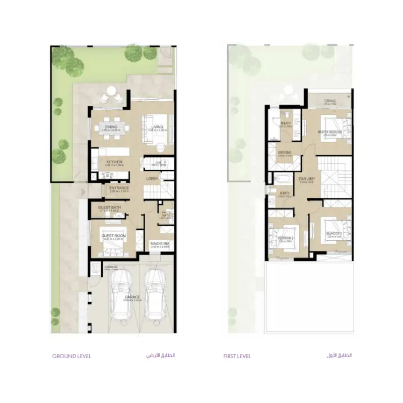 3 bedroom floor plan