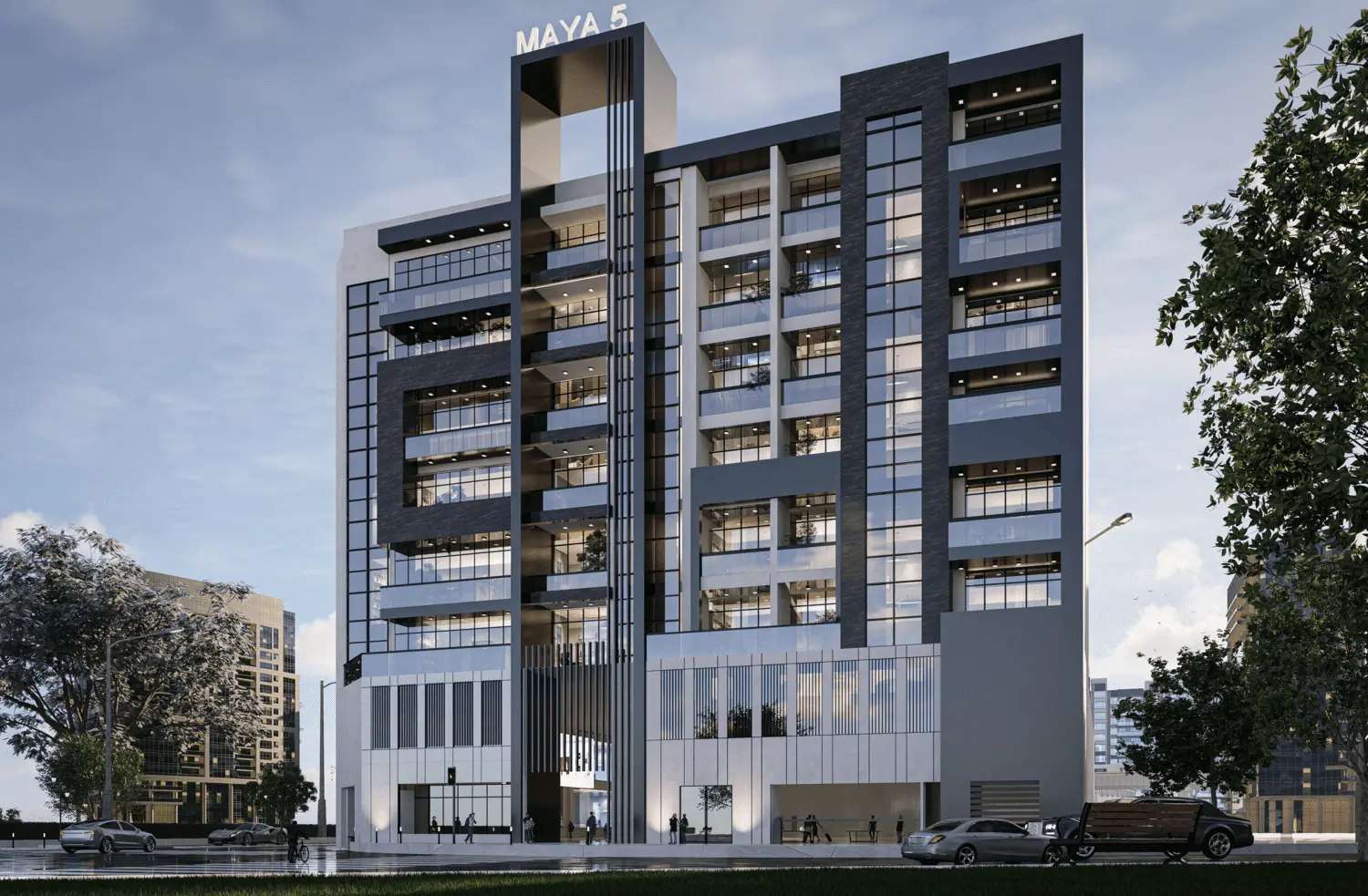 Maya 5 in Jumeirah Village Triangle by London Gate - Exterior Image 3