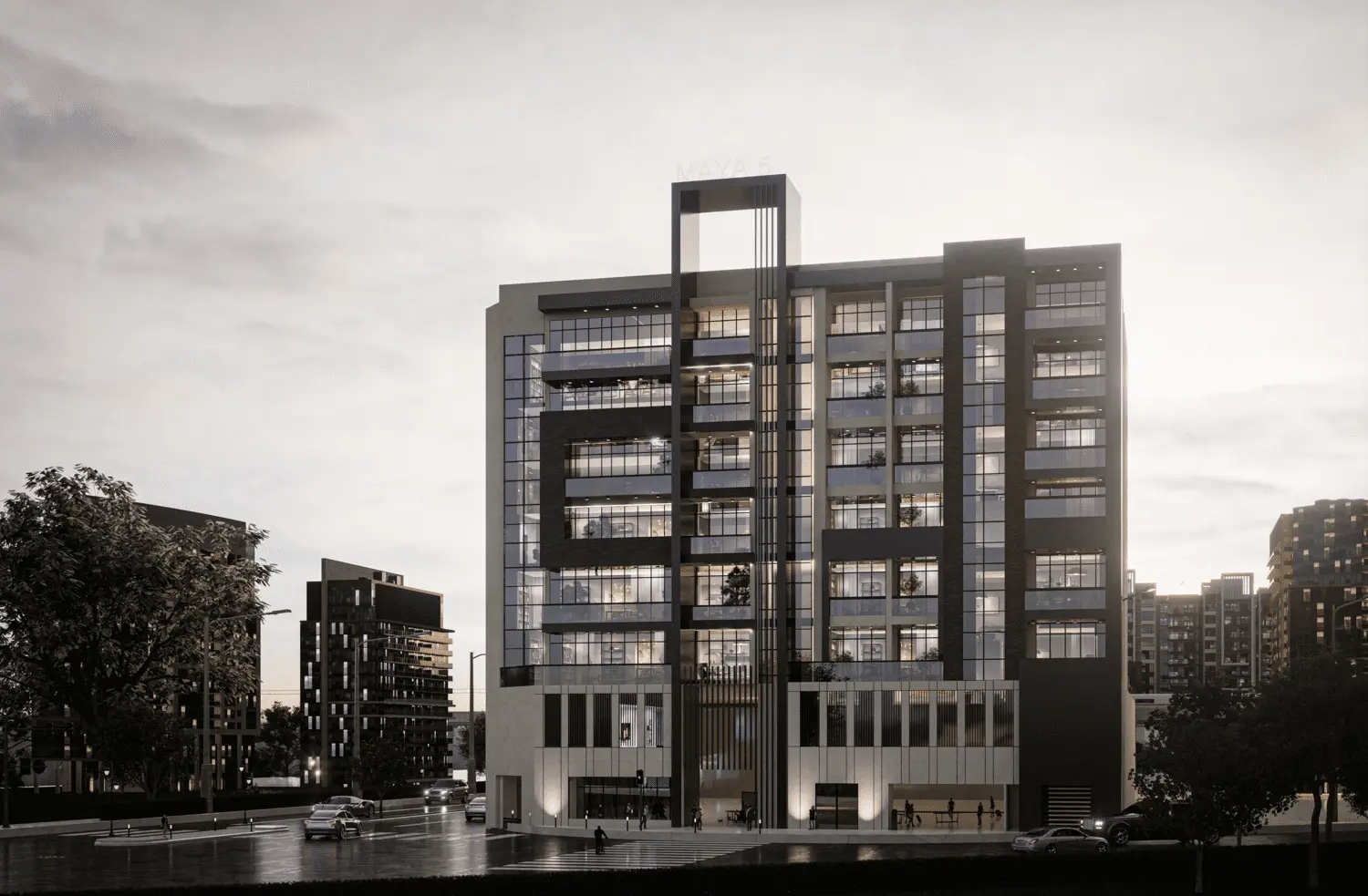 Maya 5 in Jumeirah Village Triangle by London Gate - Exterior Image 4