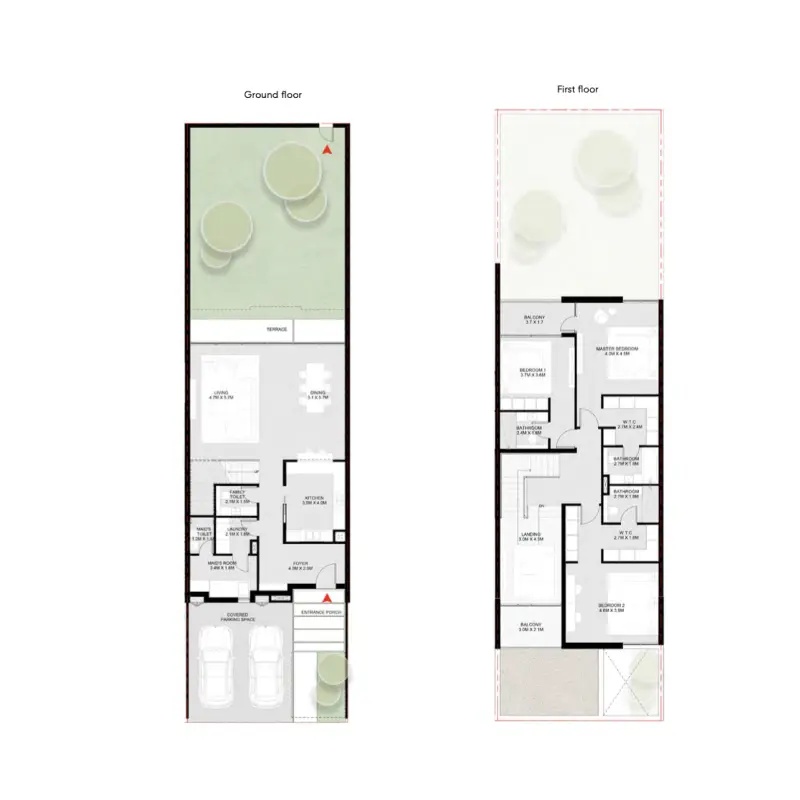 3 bedroom floor plan