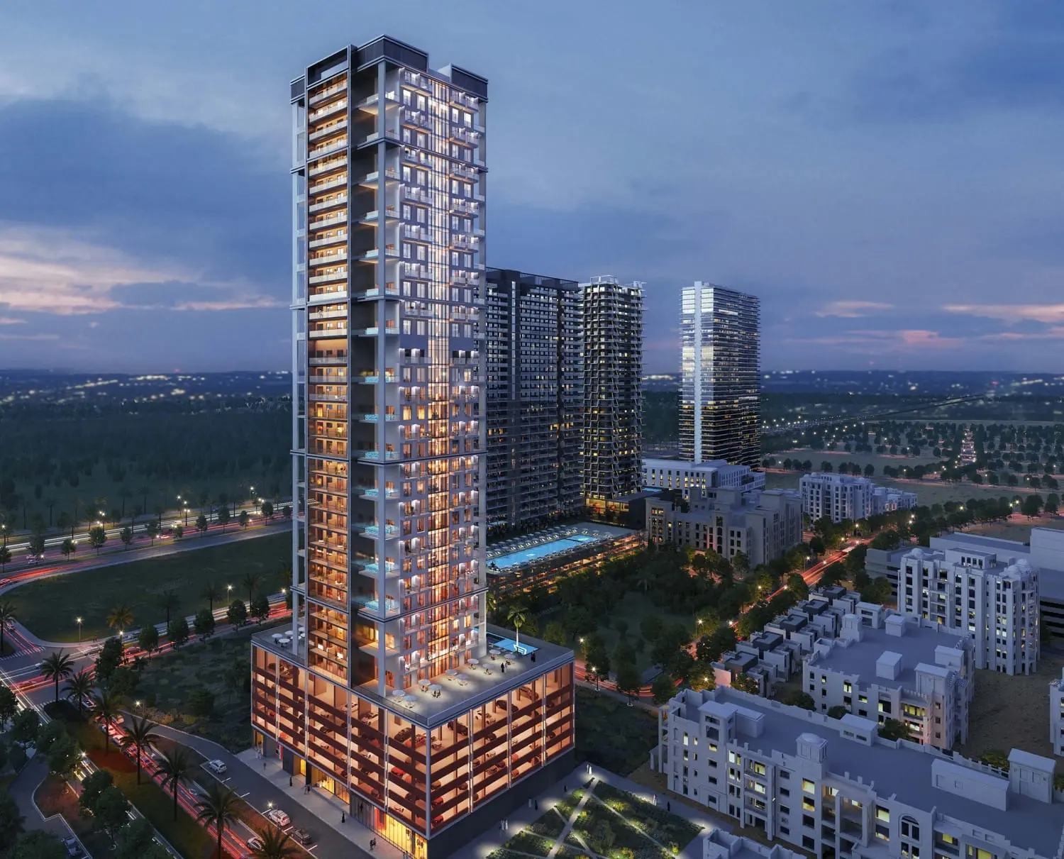 Binghatti House in Jumeirah Village Circle (JVC) by Binghatti - Exterior Image 1