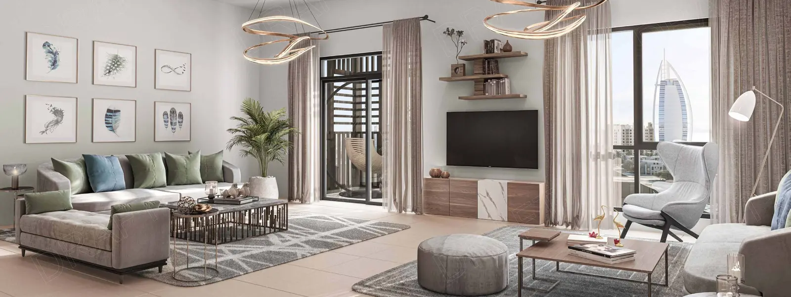 MJL Lamaa in Madinat Jumeirah Living by Meraas - Interior Image 2