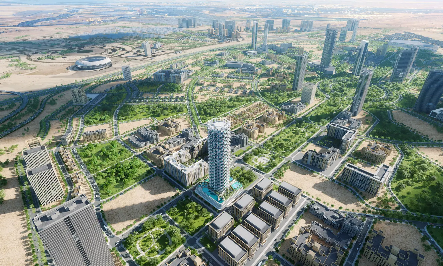 Binghatti Phantom in Jumeirah Village Circle (JVC) by Binghatti - Exterior Image 4