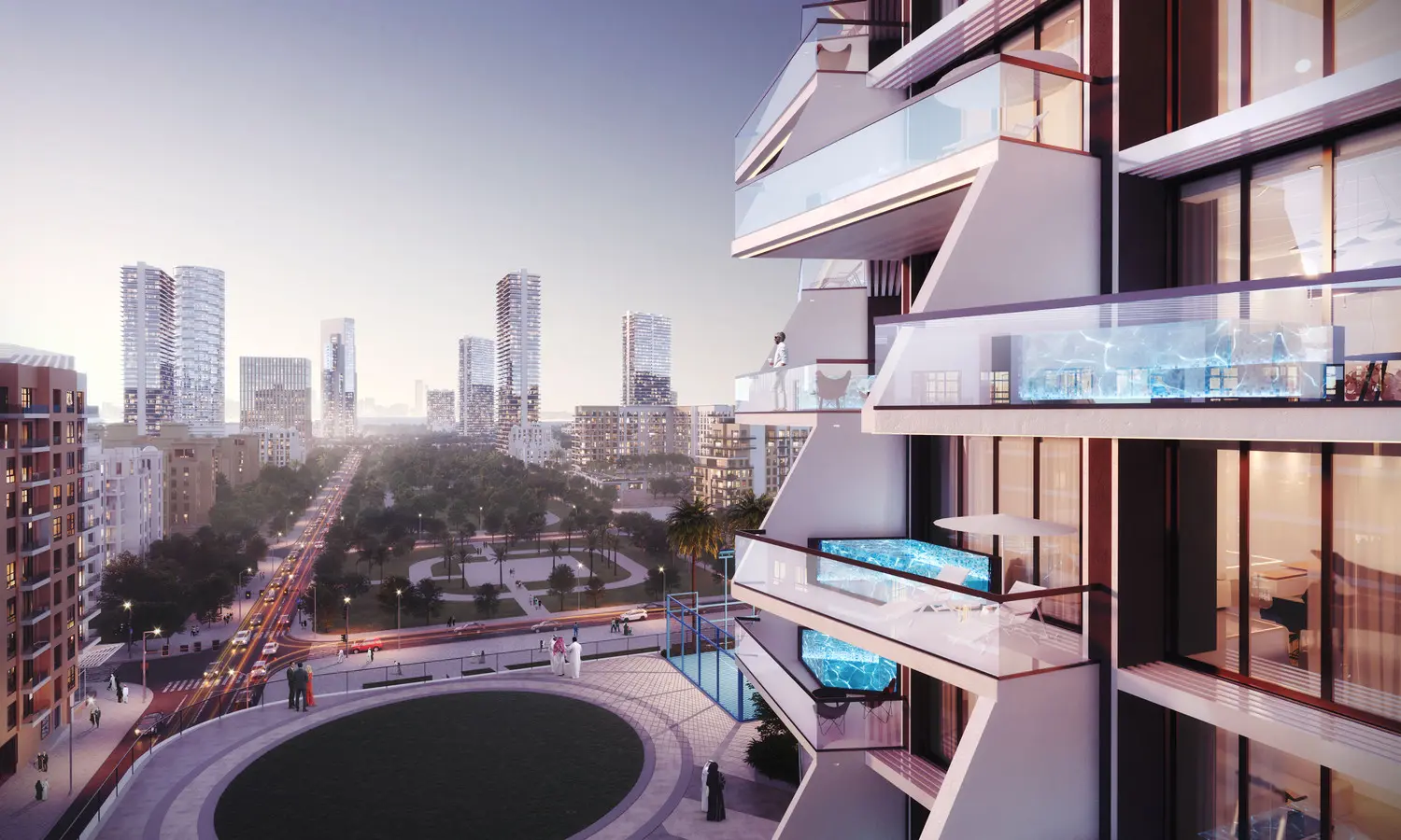 Binghatti Phantom in Jumeirah Village Circle (JVC) by Binghatti - Exterior Image 5
