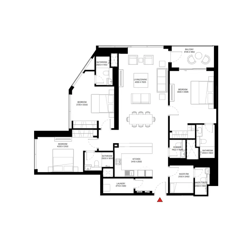 3 bedroom