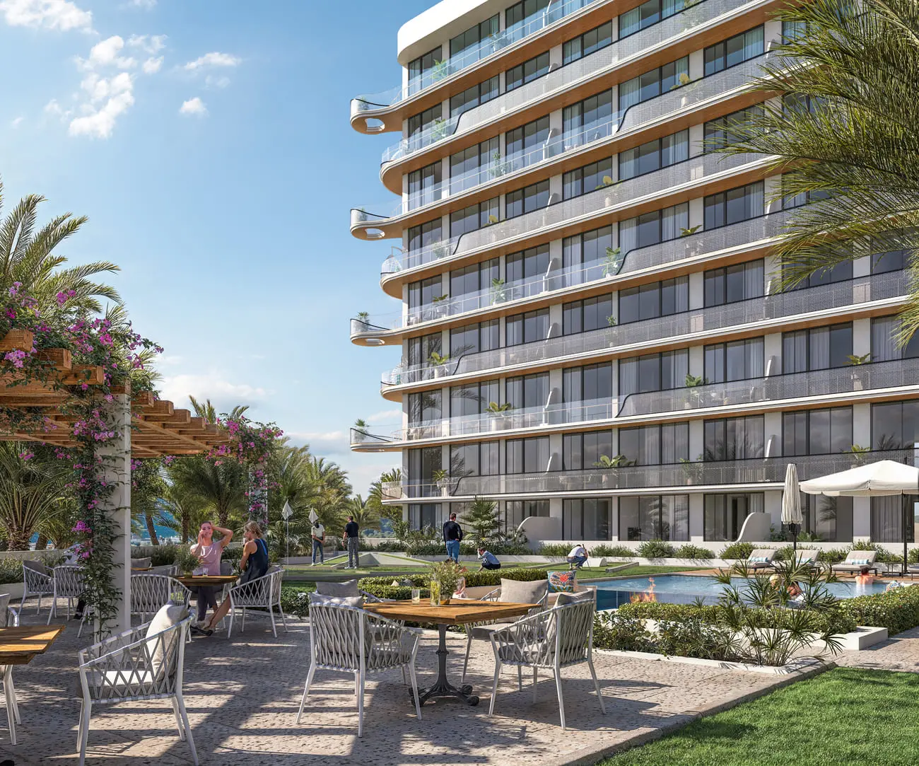 Hammock Park in Wasl Gate by Divine One Group - Exterior Image 5