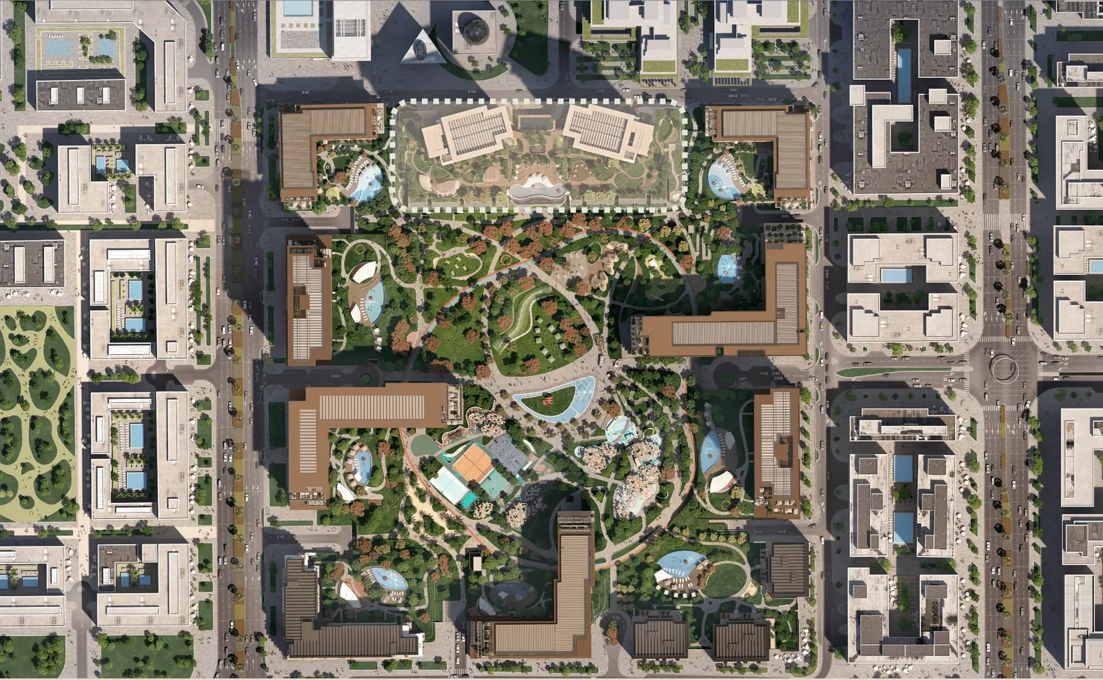 Central Park Plaza Master Plan
