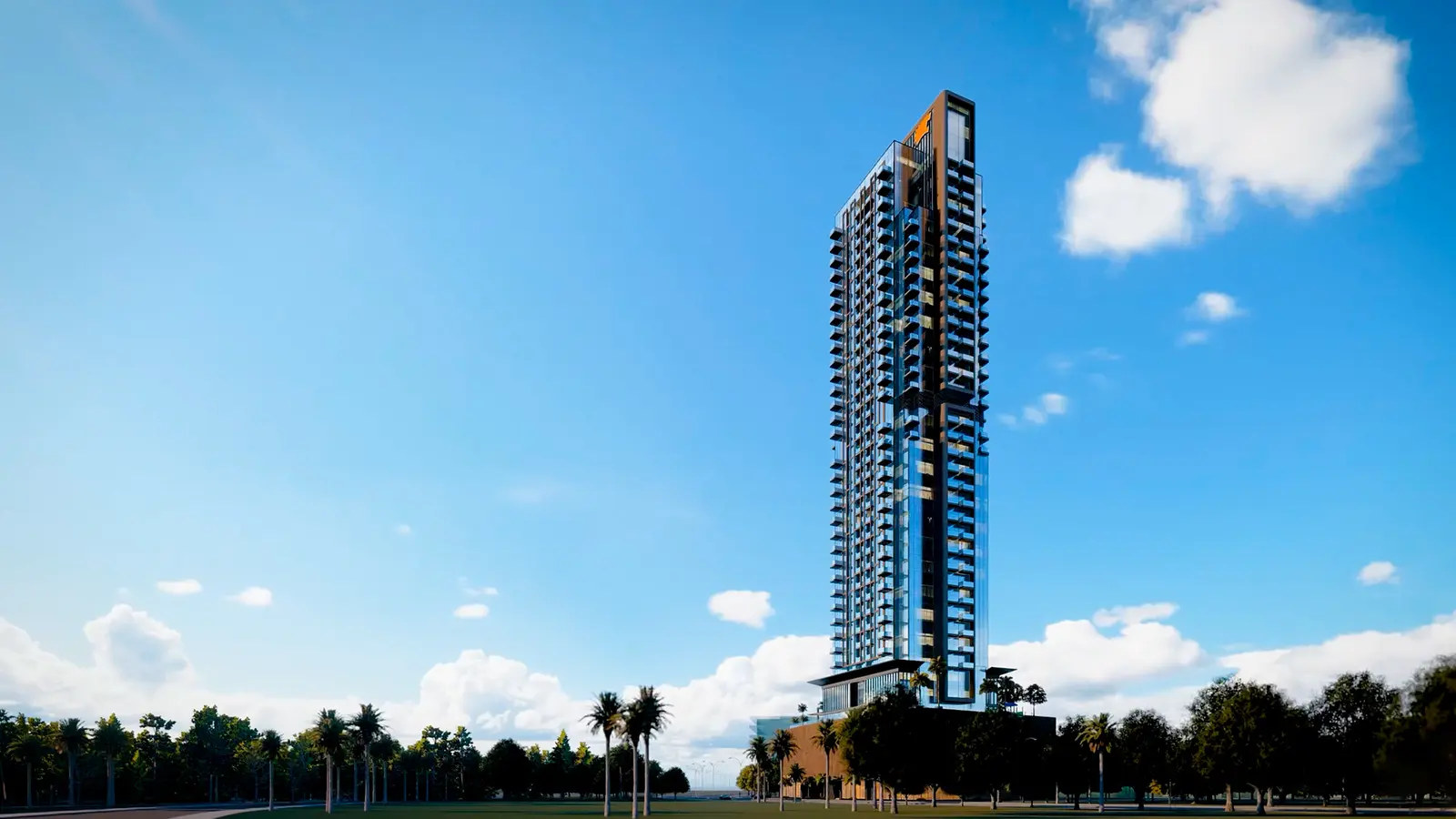Seslia Tower in Jumeirah Village Triangle by Tiger Group - Exterior Image 2