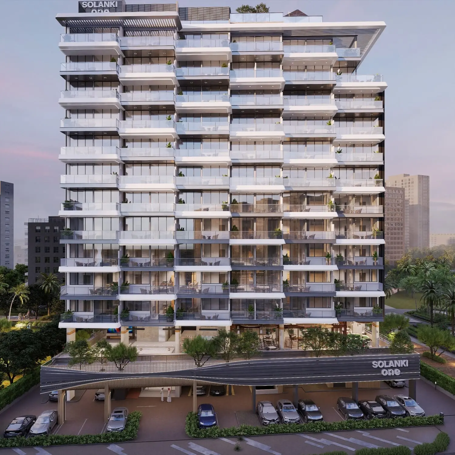 Solanki One in Dubai Land Residence by Solanki Realty - Exterior Image 2