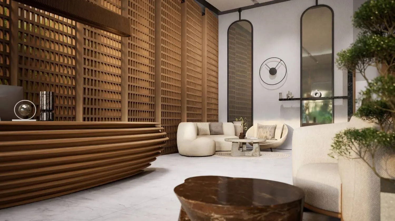 Solanki One in Dubai Land Residence by Solanki Realty - Lobby Image 2